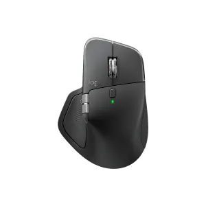 Mouse Logitech MX Master 4 buttons Wiireless Bluetooth, 2.4 GHz USB Gris Palido