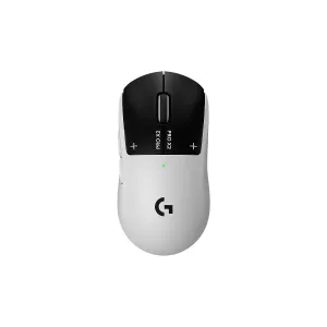 Mouse Logitech PRO X2 SuperStrike Gaming Wireless LightSpeed Blanco