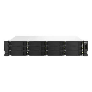 Nas Storage Qnap TS-1264U-RO-4G 12BAY Celeron N5095 8GB Hot-Swap 2USB3.2 LAN-2.5GB Rack
