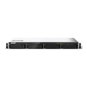 NAS STORAGE QNAP TS-435XeU 4-BAY RACK Octeon QC 4GB 2.5GbE SSD M.2 MVMe Corta Profundidad — QNAP