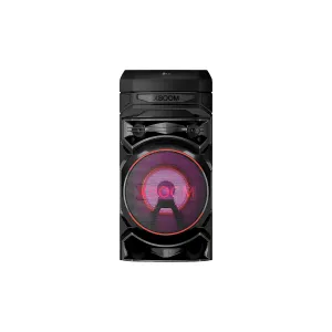 Torre de sonido LG XBOOM RNC5 Karaoke Star DJ App y DJ Pad SB Boost Multi BT Negro — LG