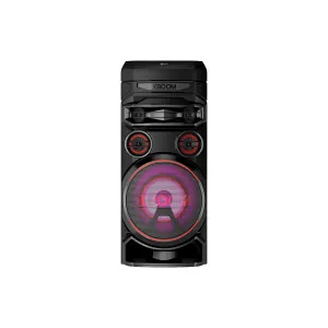 Torre de sonido LG XBOOM RNC7 Karaoke Star Poten. Bajos DS DJ App DJ Pad SBB Mult BT Negro — LG