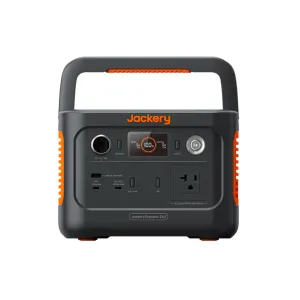 Portable Power Station Jackery 240 v2 256Wh LiFePO4 Battery 300w AC-100W USB-C 1 Char. 2024 — GENERICOS