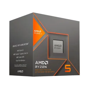 Proc. Amd Ryzen 5 8600G AM5 5.0GHZ 6CORE 12HILOS Cache 22MB 65W Without Thermal Solution — Advanced Micro Devices