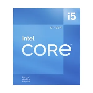 Proc. Intel Core I5-12400F 12GEN 2.50-4.40GHZ 6N-12H 18MB DDR5-4800-DDR4-3200 No-Vid LGA1700 — INTEL