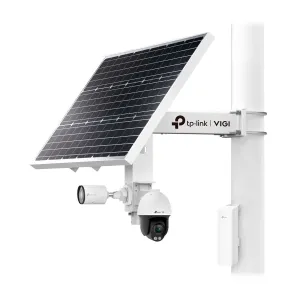 SISTEMA INTELIGENTE TP-Link VIGI-9030 Suministro Energia Solar 90W 30Ah 10.8V IP66 — TP-LINK