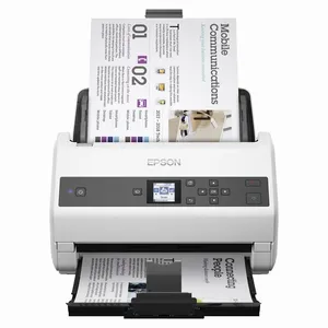 Scanner Epson DS-870. 65 PPM-130 Ipm. 600 Dpi. Usb. Mod. Rojo. Opc.. Adf 100 Paginas — EPSON
