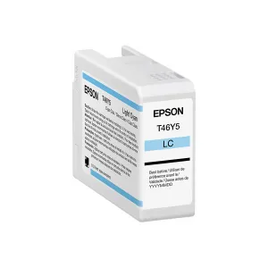 Cartucho Epson T46Y Photo Ultrachrome PRO10 Cian Claro 50ML