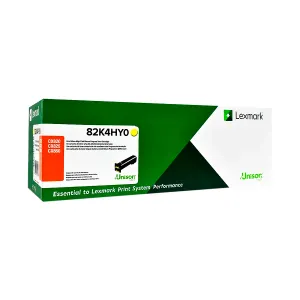 Toner Lexmark Amarillo CX82X CX860 Alto Rendimiento 17K