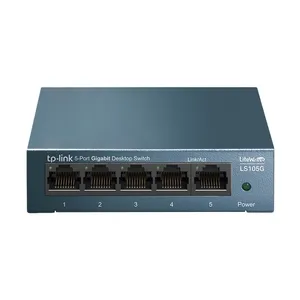 Switch Gigabit Escritorio 5-PORT 10-100-1000MBPS LS105G — TP-LINK