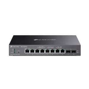 Switch Smart TP-Link Omada 10 PORT with 8-PORT 2.5G PoE Plus and 2-PORT 10G SFP Plus — TP-LINK