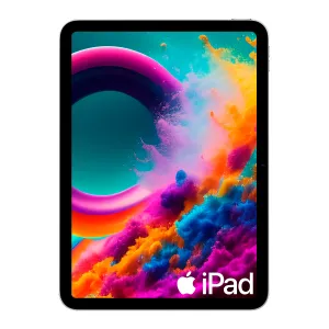 IPAD APPLE A16 Bionic 6GB 256GB 11Inch Wi-Fi BT USB-C 2Cam iPadOS Silver