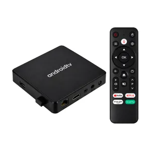 TV Box 4K Android 15 8GB 128GB HDMI USB Voice Remote