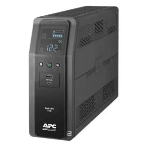 UPS APC BR1100M2-LM Interactivos 120V Pantalla LCD 600VATIOS-1.1KVA — APC