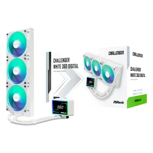COOLER ASROCK Challenger 360 Digital ARGB White