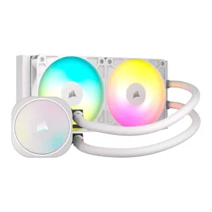 Cooler Corsair Nautilus 240ARGB Liquid para LG1841 - LGA1700 y Amd AM5 - AM4 White — CORSAIR
