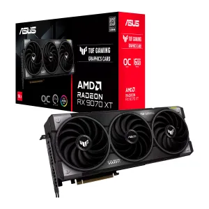 Video Asus Tuf Gaming Radeon RX-9070XT OC 16GB GDDR6 256BIT HDMI 3DP 3Vent PCIe 5.0 3y