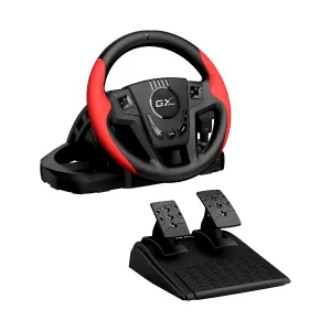 Racing Wheel Genius Speedmaster con Pedal para PS4 PS3 PC — GENIUS